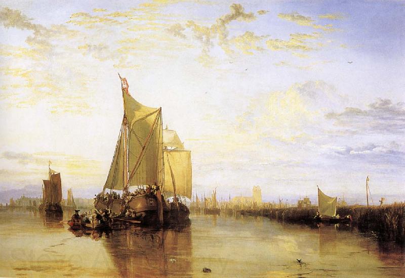 J.M.W. Turner Dort,or Dordrecht,the Dort Packet-Boat from Rotterdam Becalmed